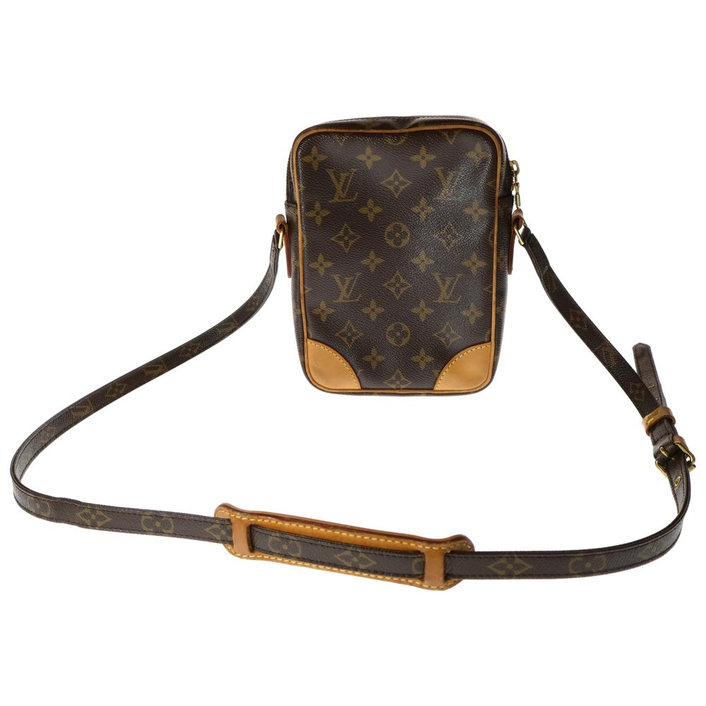 LOUIS VUITTON(ルイヴィトン) モノグラム アマゾン ショルダーバッグ ミニバッグ ブラウン ゴールド金具 レザー×PVC M45236