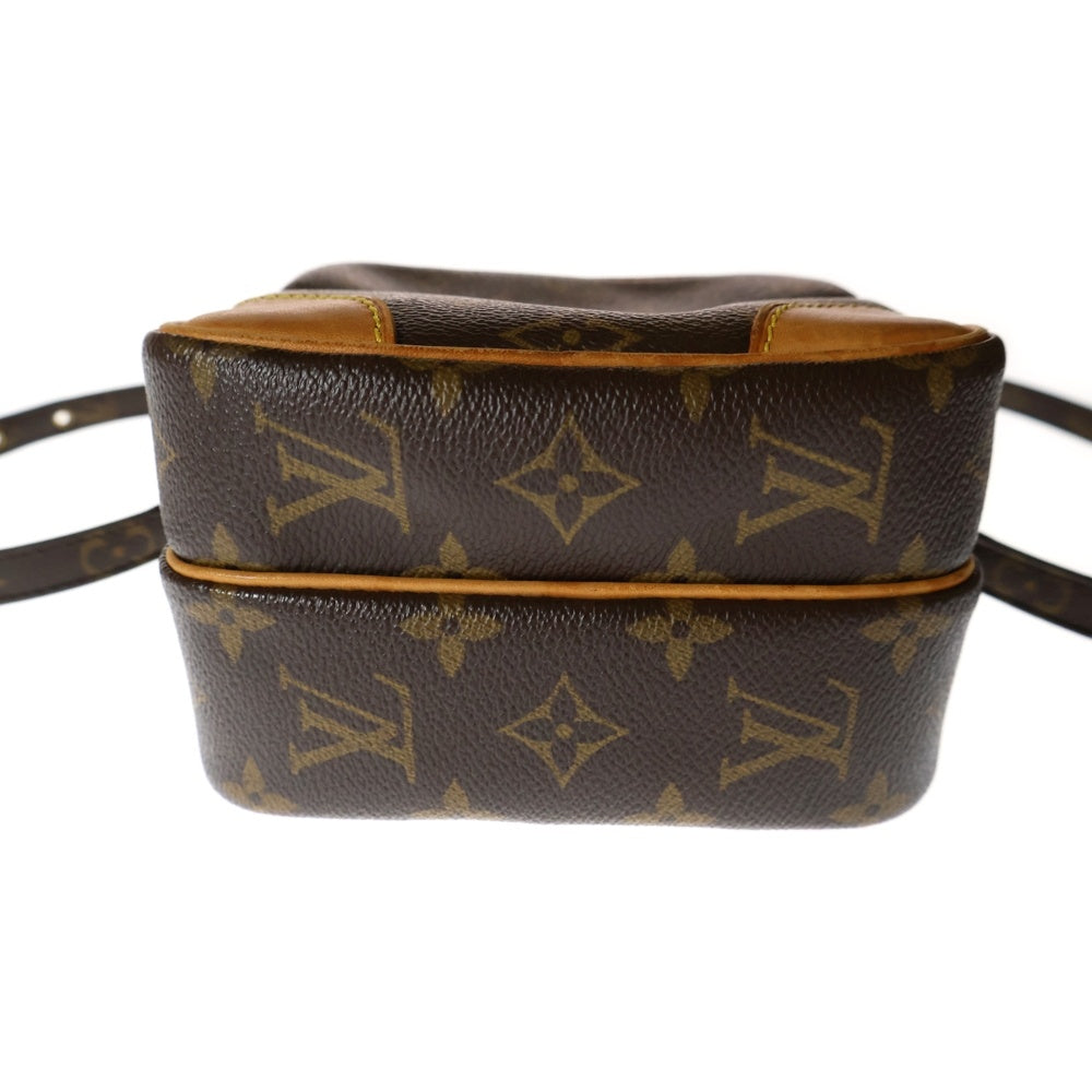 LOUIS VUITTON(ルイヴィトン) モノグラム アマゾン ショルダーバッグ ミニバッグ ブラウン ゴールド金具 レザー×PVC M45236