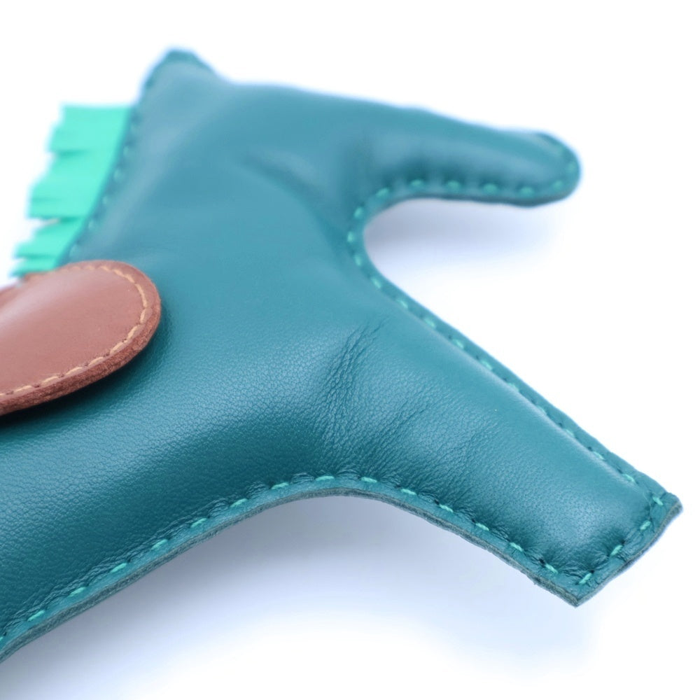 HERMES(エルメス) ロデオチャームGM マラカイト/ミント アニョーミロ