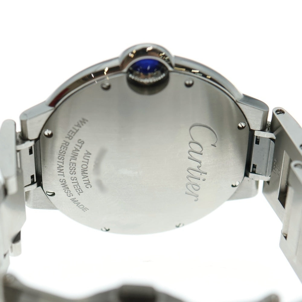 Cartier(カルティエ) WSBB0060 バロンブルー グレー文字盤 SS/AT ステンレス 自動巻き 腕時計