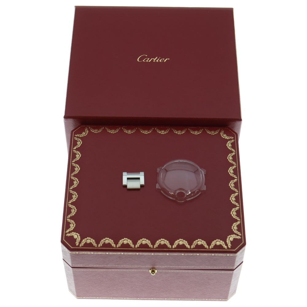 Cartier(カルティエ) WSBB0060 バロンブルー グレー文字盤 SS/AT ステンレス 自動巻き 腕時計