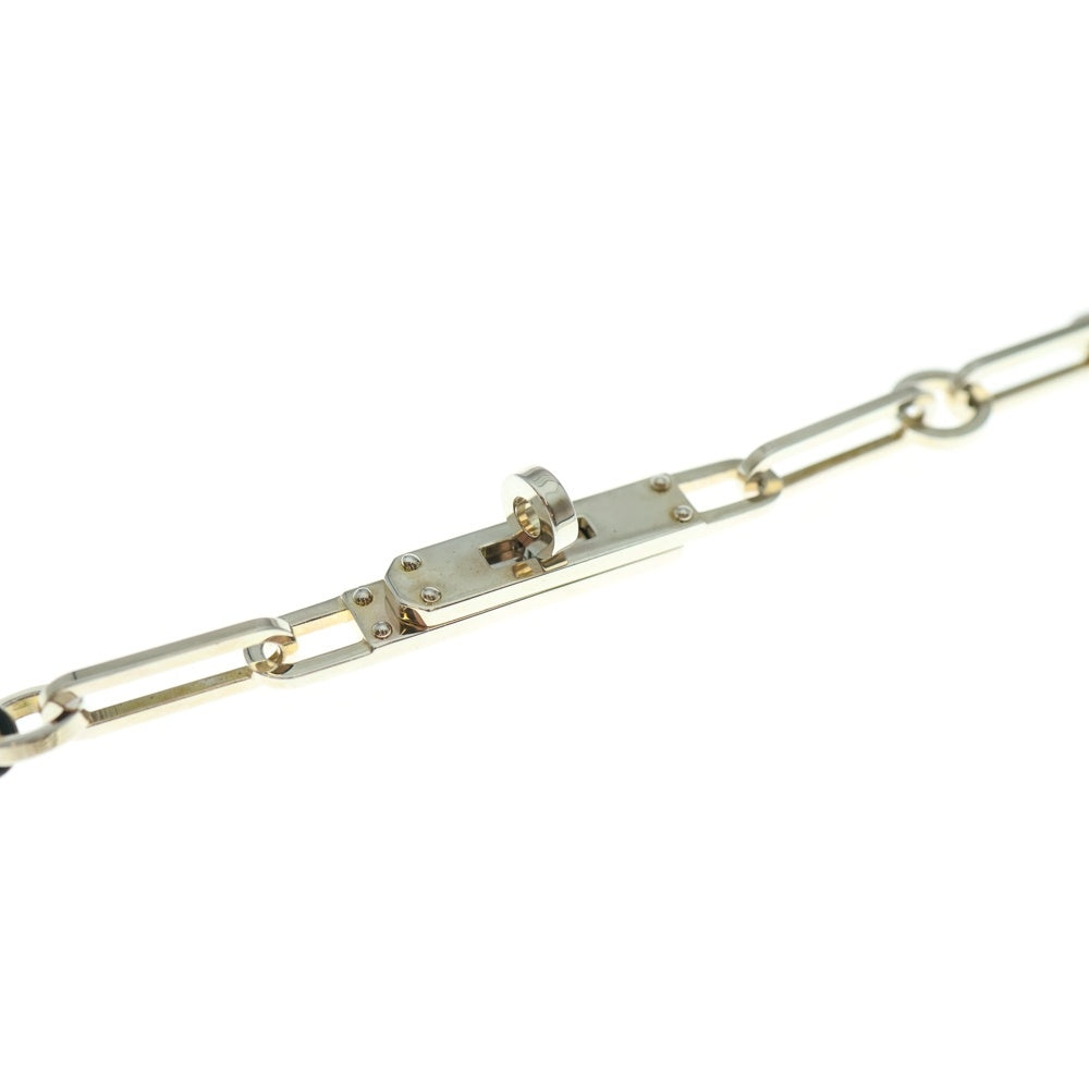 HERMES(エルメス) ケリー シェーヌMM ロングチェーンネックレス シルバー