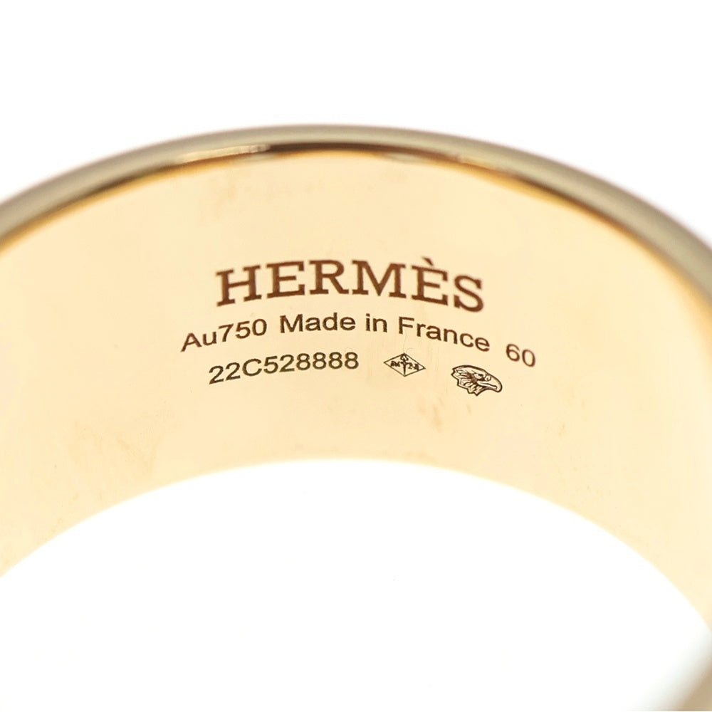 HERMES(エルメス) クルドゥアッシュ リング 指輪 Au750PG ピンクゴールド