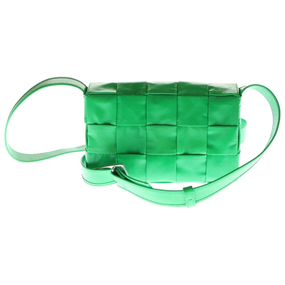BOTTEGA VENETA(ボッテガヴェネタ) キャンディ カセット ショルダーバッグ ミニバッグ ショルダーポシェット ラムスキン グリーン