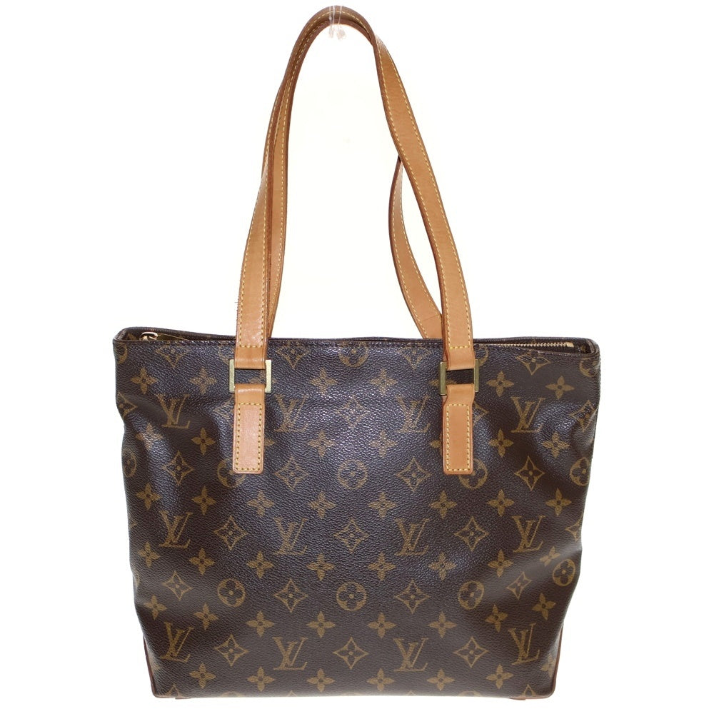 LOUIS VUITTON(ルイヴィトン) モノグラム カバ・ピアノ ハンドバッグ ミニトートバッグ ブラウン レザー×PVC ゴールド金具 M51148
