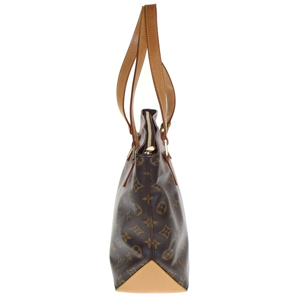 LOUIS VUITTON(ルイヴィトン) モノグラム カバ・ピアノ ハンドバッグ ミニトートバッグ ブラウン レザー×PVC ゴールド金具 M51148