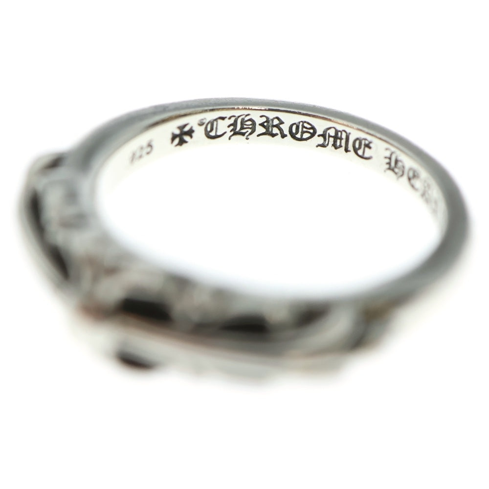CHROME HEARTS(クロムハーツ) BABY CLASSIC ベイビークラシックフローラルクロスリング シルバー BCA338
