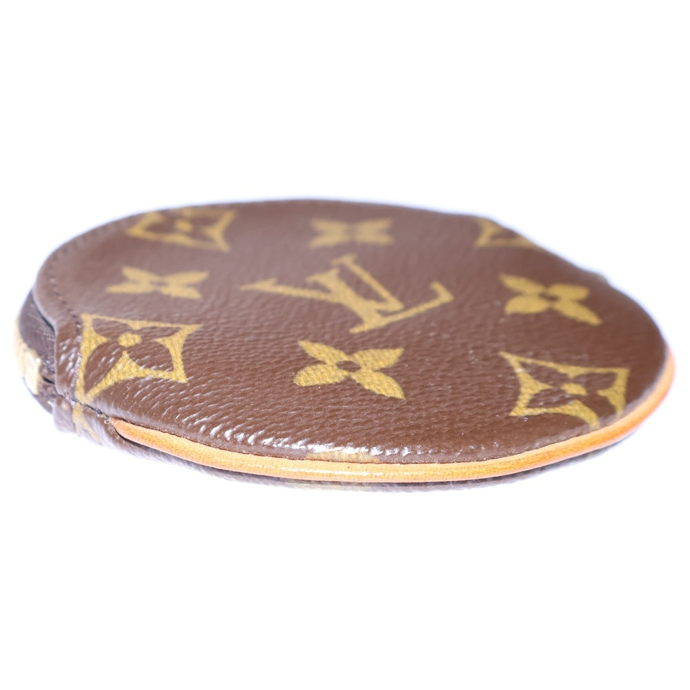 LOUIS VUITTON(ルイヴィトン) モノグラム ポルトモネ ロン コインケース小銭入れ ブラウン PVCレザー M61926