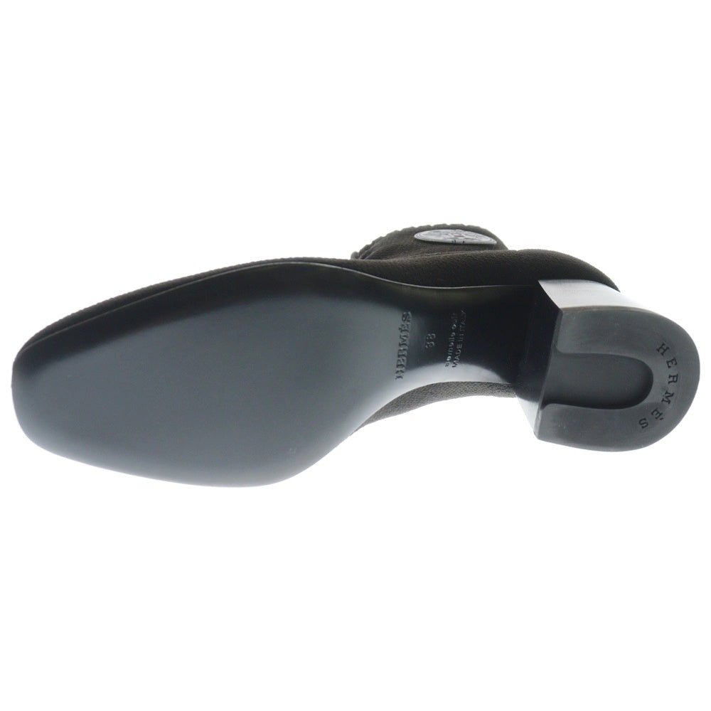 HERMES(エルメス) ショートブーツ ヴォルヴェール ブラック #38 レディース