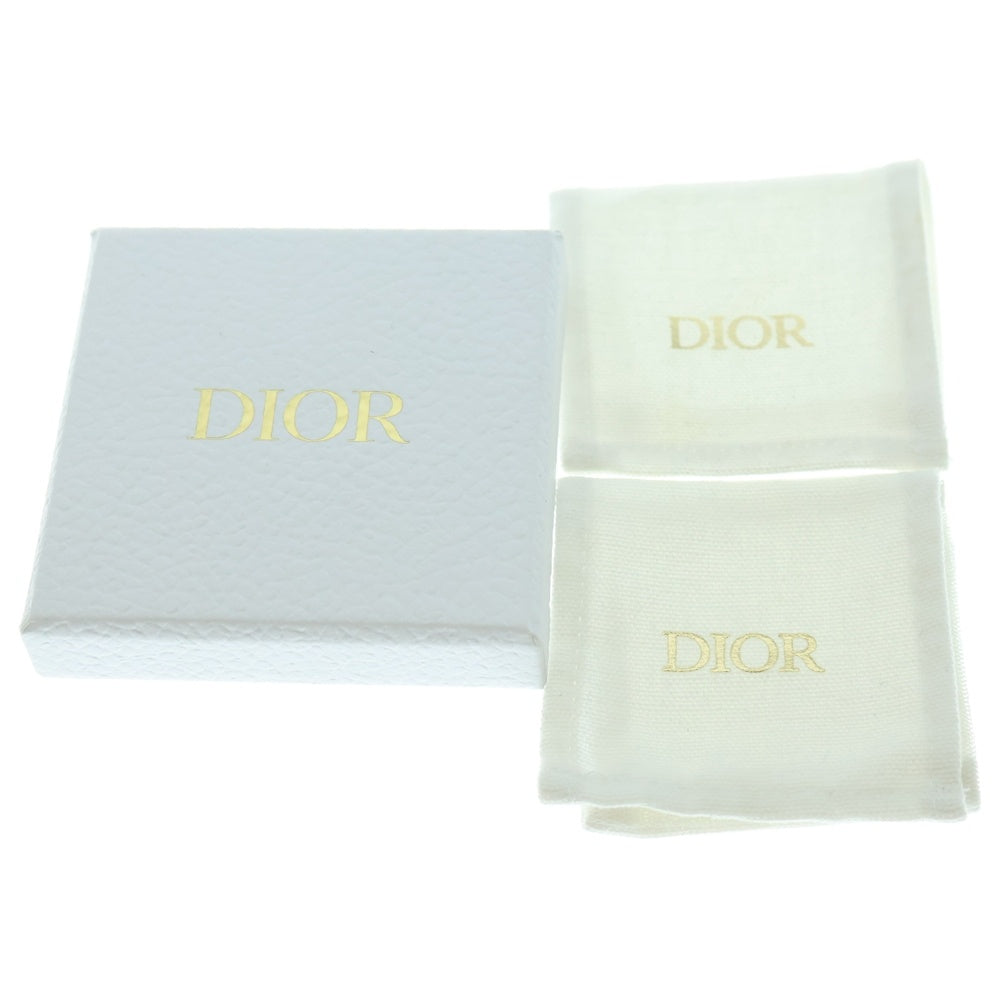 Christian Dior(クリスチャンディオール) CDロゴ トライバル フェイクパールスターピアス イヤーアクセサリー アイボリー ゴールド金具