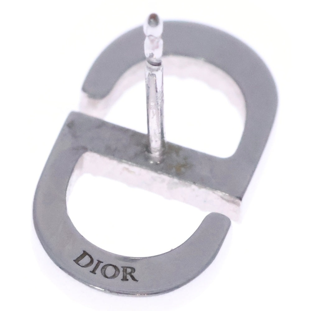 Christian Dior(クリスチャンディオール) PetitCD CDロゴ ミニスタッド ラインストーン クリスタルピアス シルバー