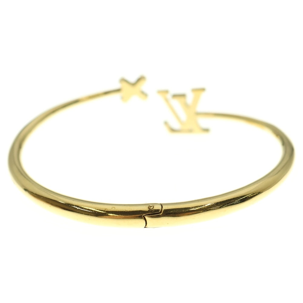 LOUIS VUITTON(ルイヴィトン) LVアイコニック ブレスレット バングル ゴールド M1197S