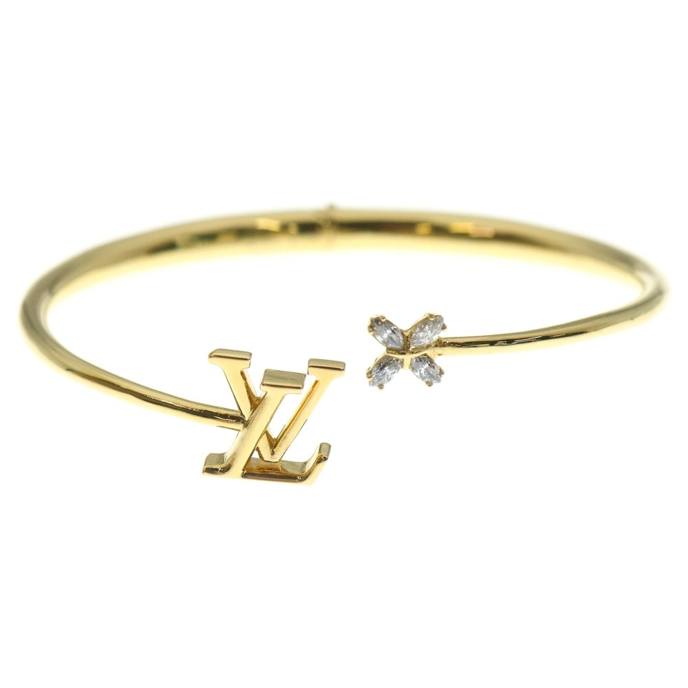 LOUIS VUITTON(ルイヴィトン) LVアイコニック ブレスレット バングル ゴールド M1197S