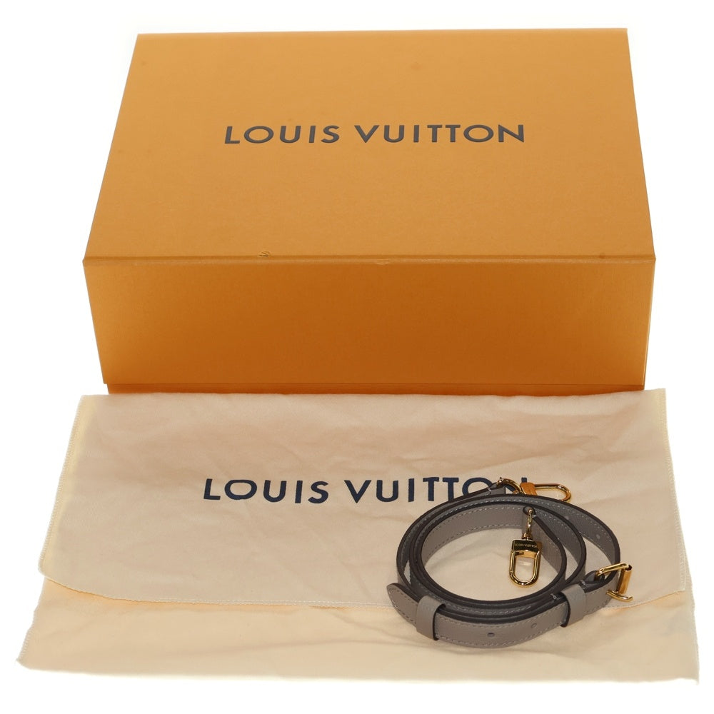 LOUIS VUITTON(ルイヴィトン) オンザゴーPM モノグラム アンプラント トゥルトレール クレーム レザー 2WAY ハンド ショルダーバッグ ゴールド金具 ベージュ M45779