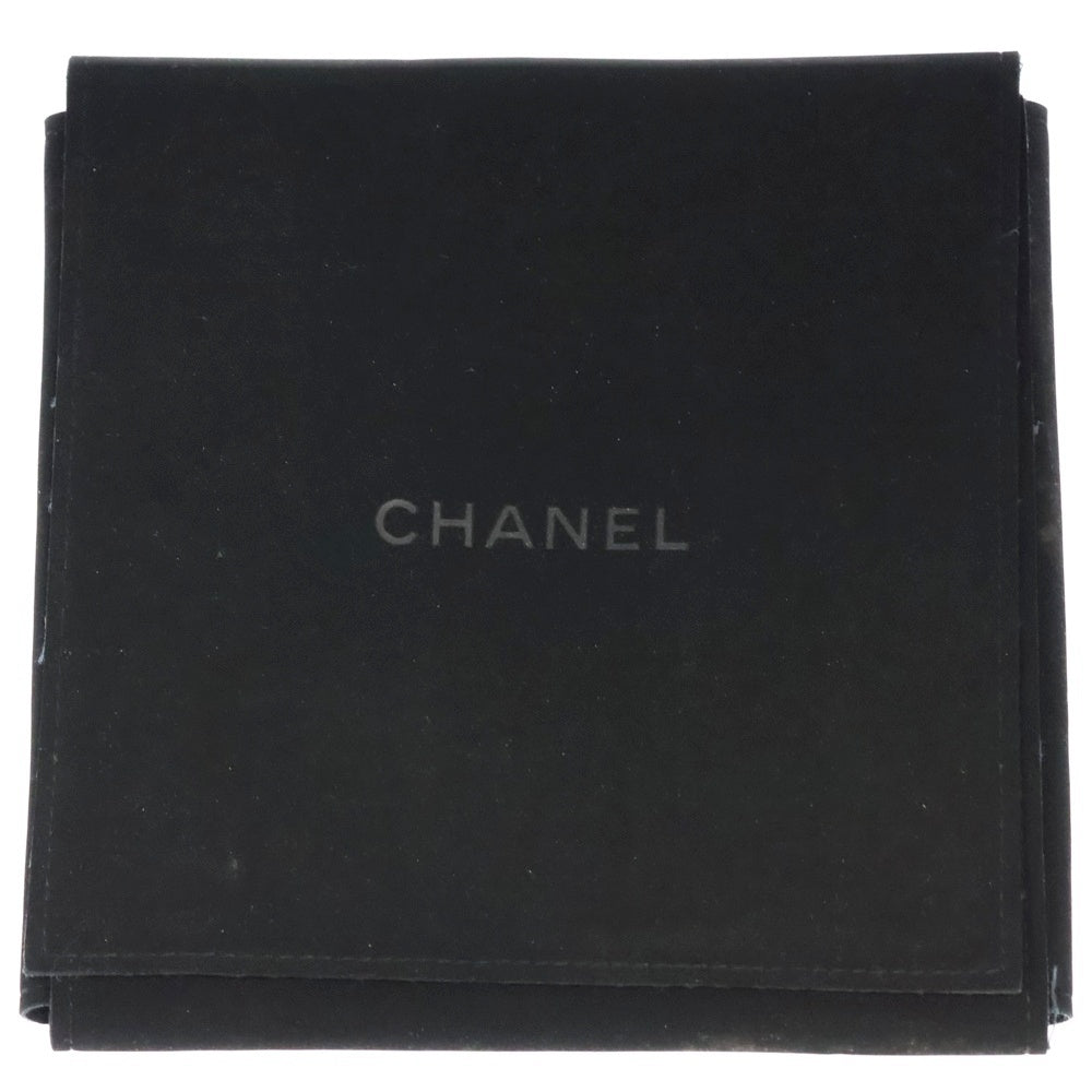 CHANEL(シャネル) ココマーク ラインストーン ネックレス ペンダント チェーン ゴールド×ブラック AB927