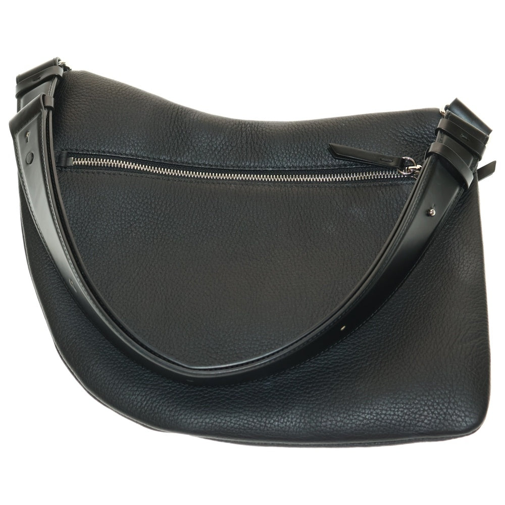 Maison Margiela 11(メゾンマルジェラ11) 5AC ボディバッグ ウエストバッグ ショルダーバッグ レザー ブラック SB1WG0017 P4746 シルバー金具