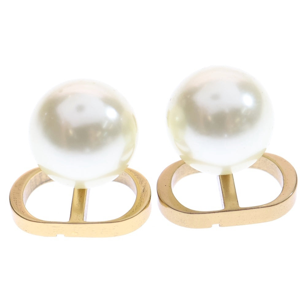 Christian Dior ピアス　パール　トライバル　CD ライン Christian Dior(クリスチャンディオール) Tribales トライバル CDロゴ