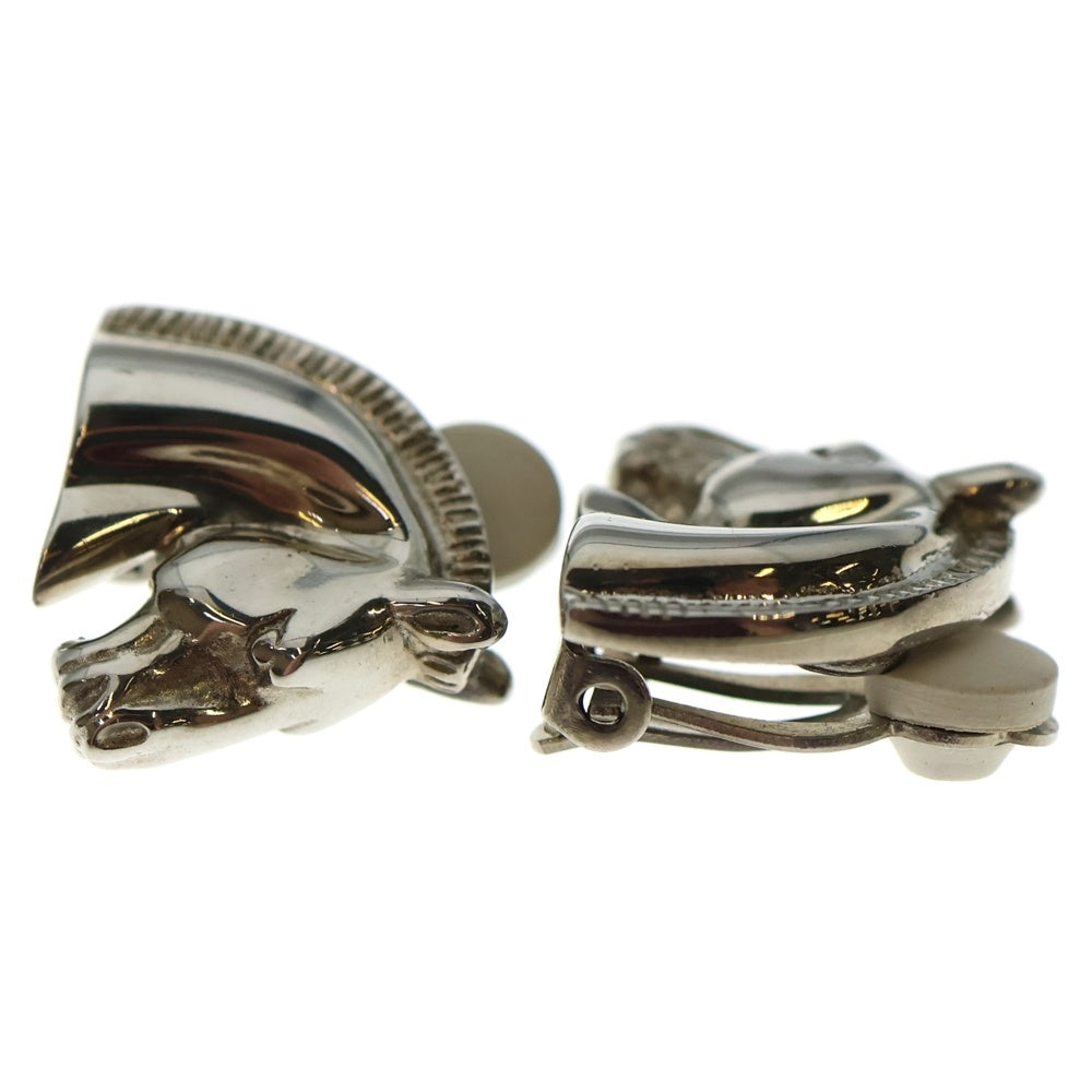 HERMES(エルメス) ホースモチーフ イヤリング シルバー