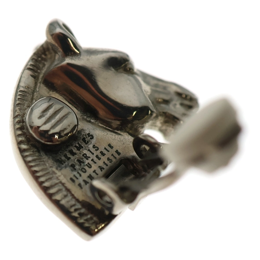 HERMES(エルメス) ホースモチーフ イヤリング シルバー