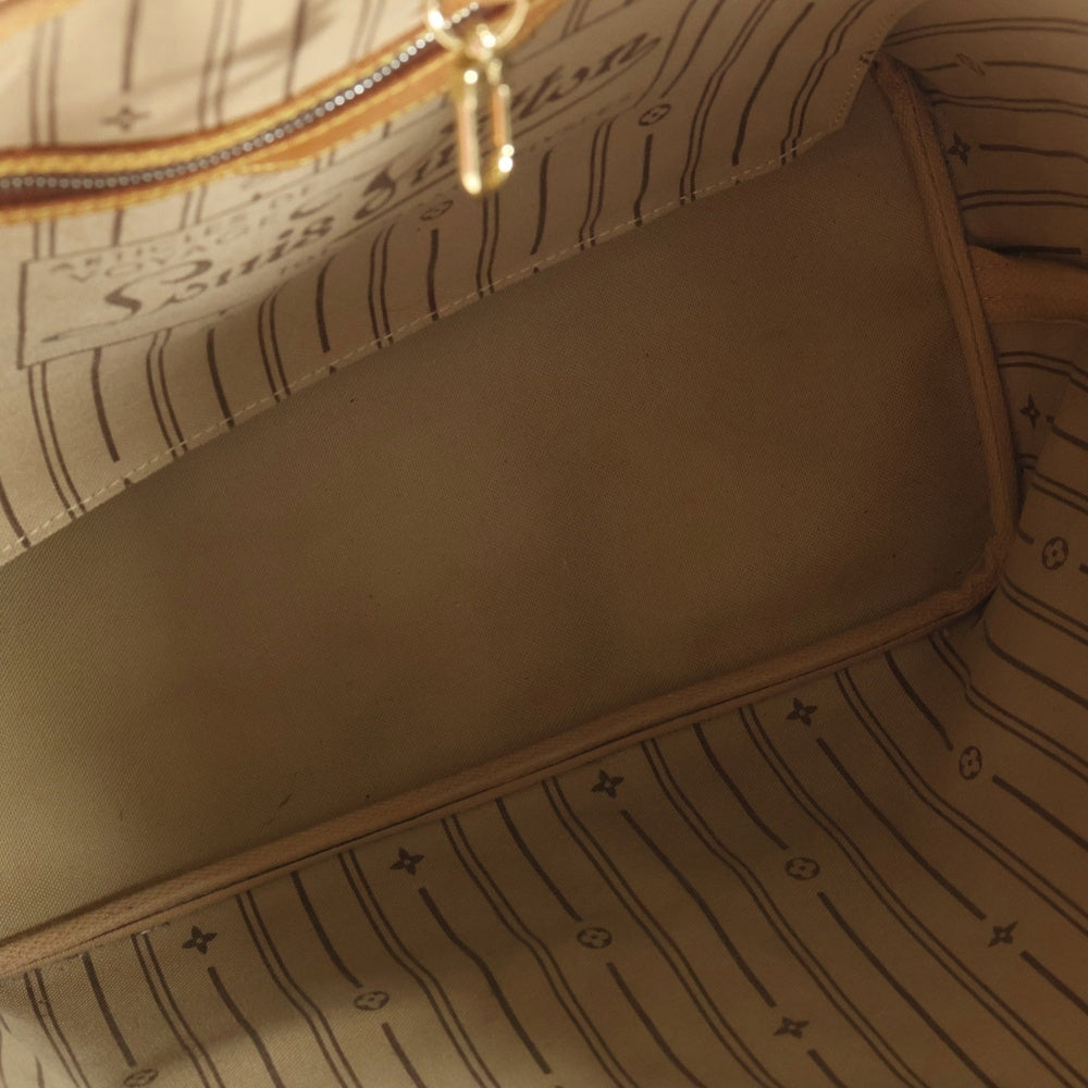 LOUIS VUITTON(ルイヴィトン) モノグラム 旧ネヴァーフルMM トートバッグ ハンドバッグ ブラウン レザー×PVC M40995 ゴールド金具