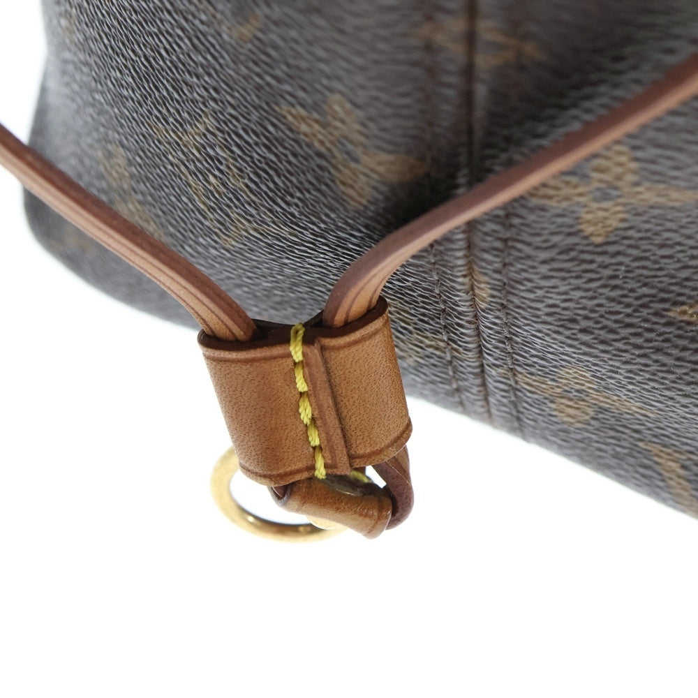 LOUIS VUITTON(ルイヴィトン) モノグラム 旧ネヴァーフルMM トートバッグ ハンドバッグ ブラウン レザー×PVC M40995 ゴールド金具