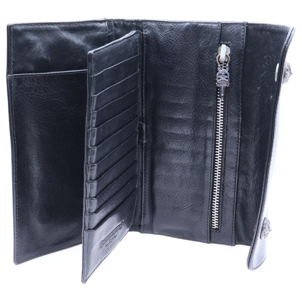 CHROME HEARTS(クロムハーツ) WAVE ウェーブ レザーウォレット 財布