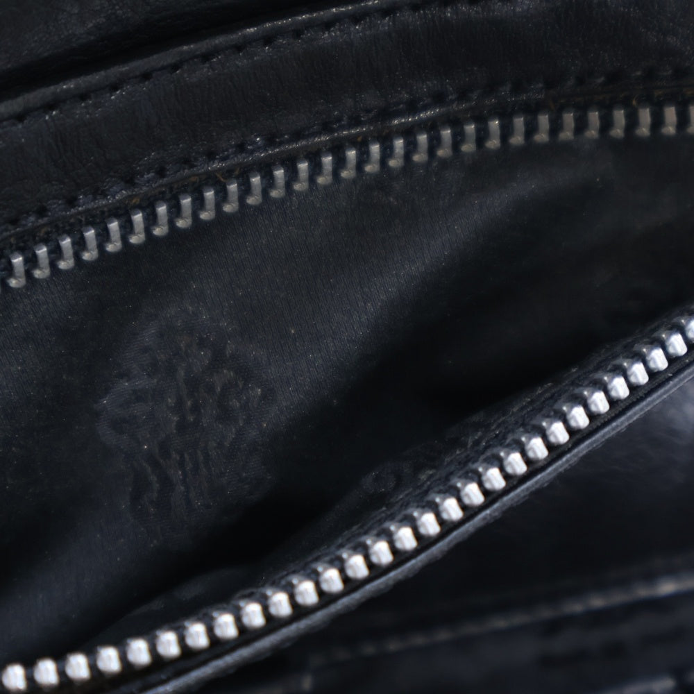 CHROME HEARTS(クロムハーツ) WAVE ウェーブ レザーウォレット 財布 ブラック