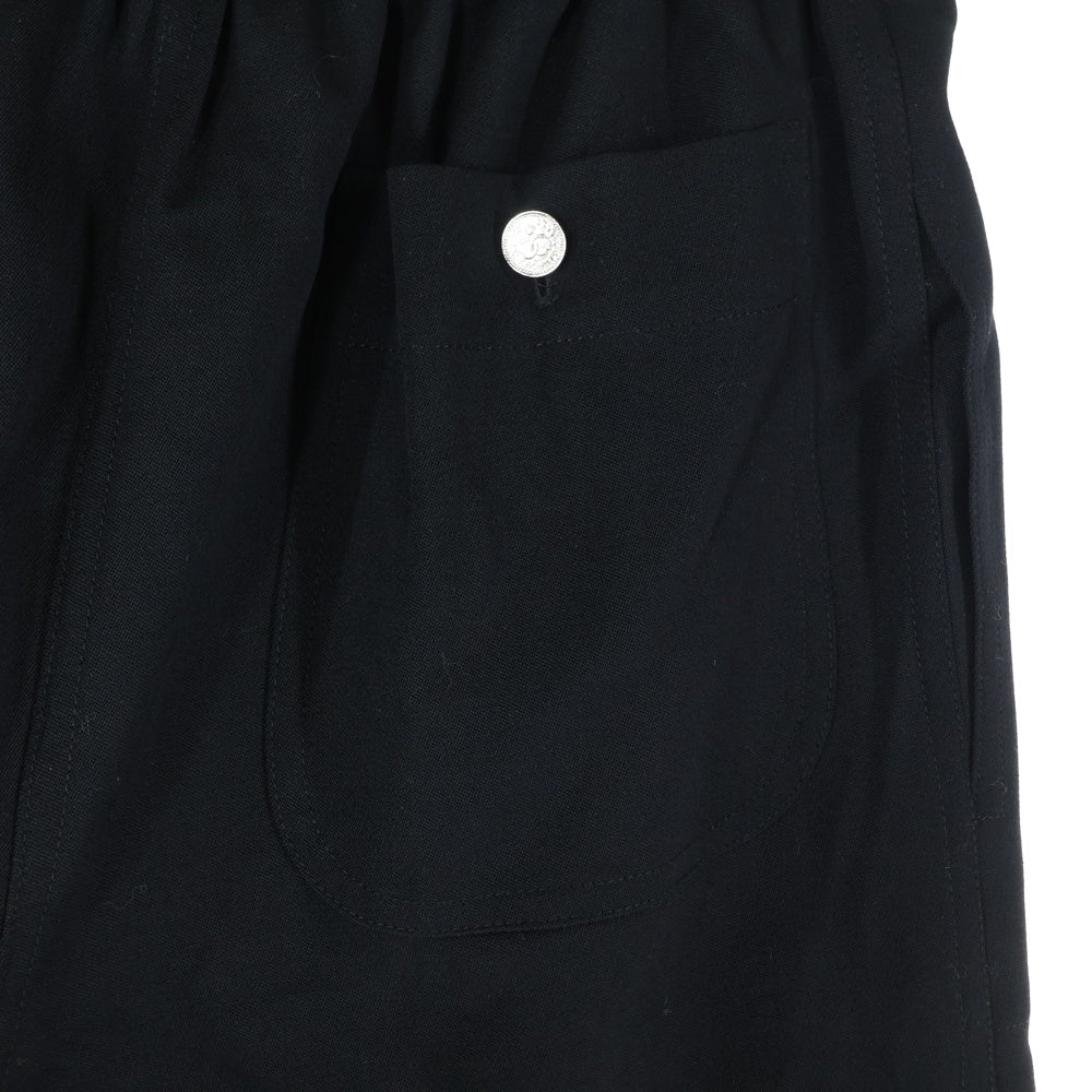 CHANEL(シャネル) 96年製 ココマークボタン ウール ハーフ ショートパンツ ショーツ ブラック レディース P06680V03888