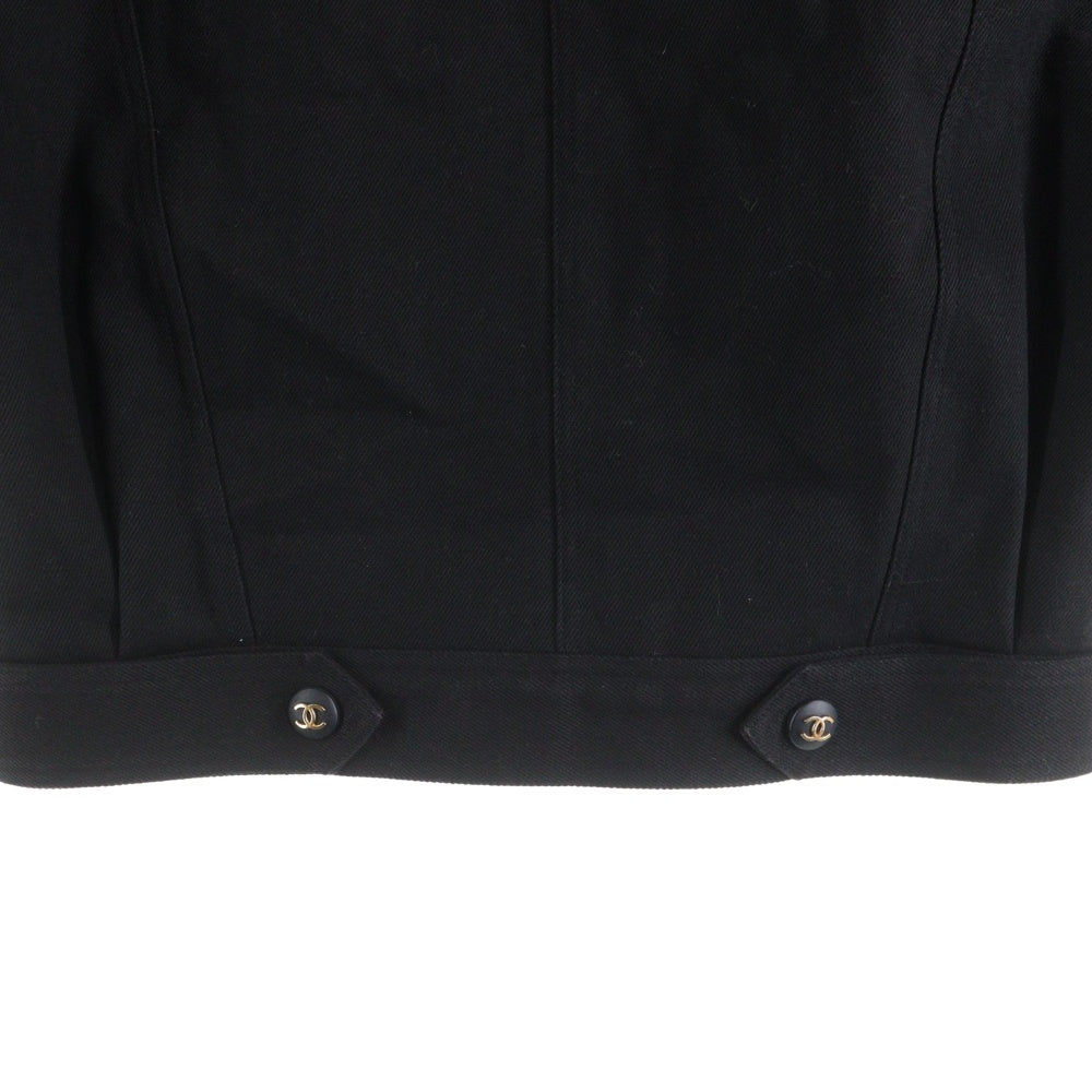 CHANEL(シャネル) ココマーク スナップボタン ドロップショルダー 中綿