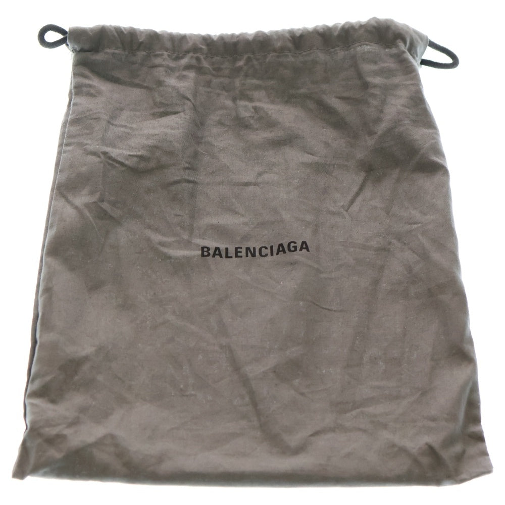 BALENCIAGA(バレンシアガ) ショッピングバッグ フォンショルダー ミニトートバッグ ハンドバッグ ホワイト レザー 593826 シルバー金具 レディース