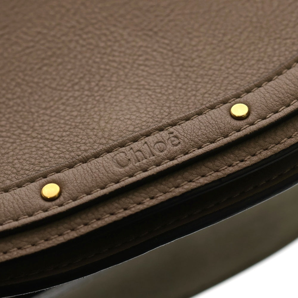 Chloe(クロエ) ブレスレット 2WAYバッグ ショルダーバッグ ハンドバッグ ベージュ レザー 3S1301 ゴールド金具 レディース