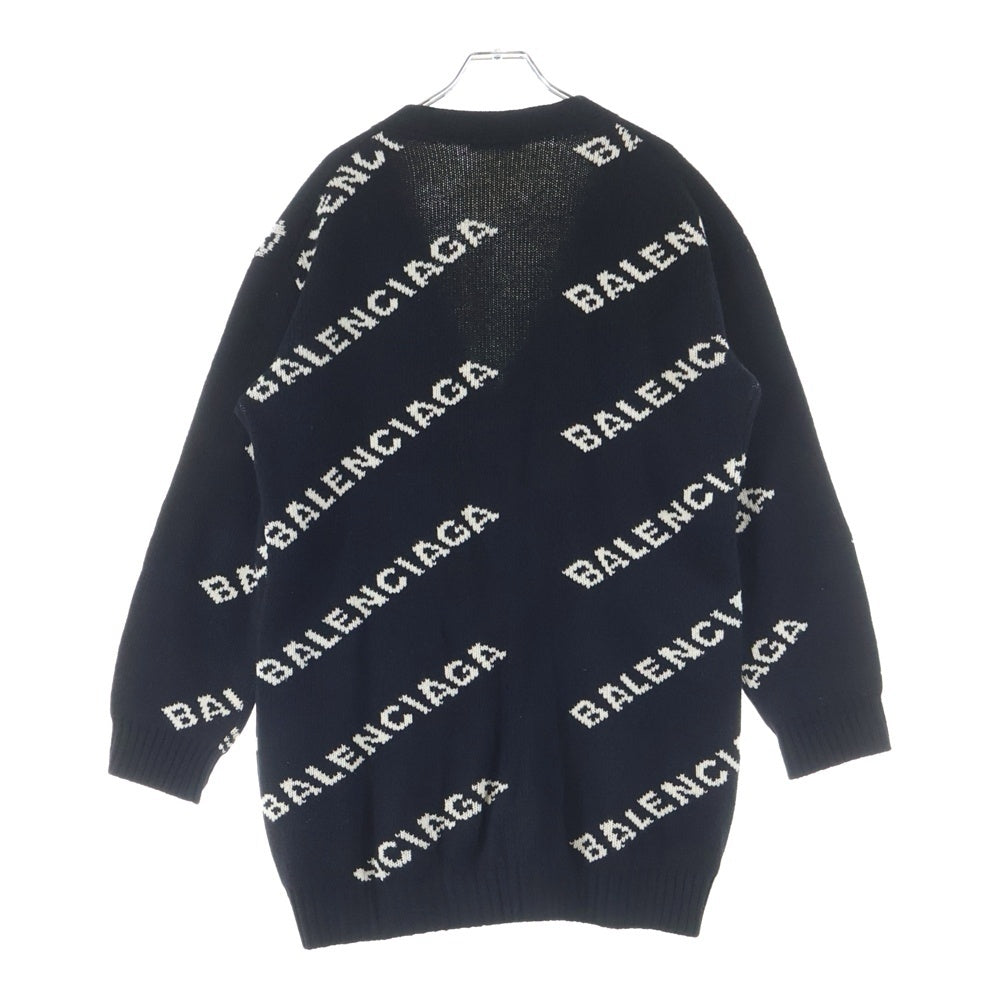 BALENCIAGA(バレンシアガ) オールオーバーロゴ ジャガード キャメル