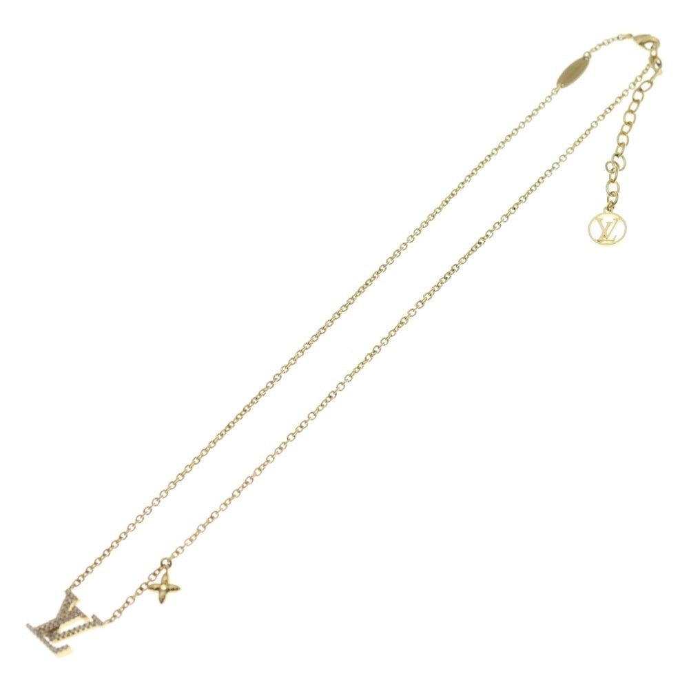 LOUIS VUITTON(ルイヴィトン) ネックレス・LV アイコニック ネックレス ペンダント チェーン ゴールド GP M00596 レディース