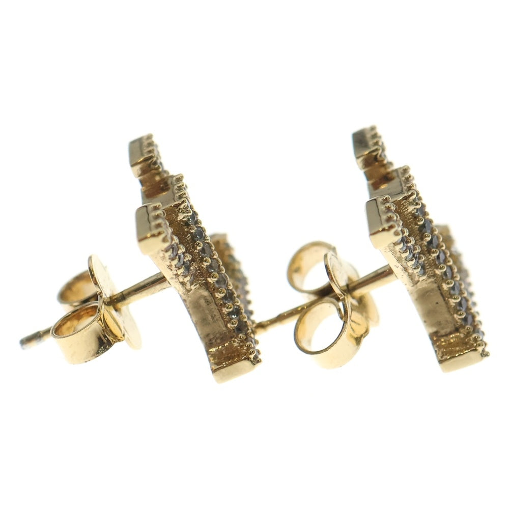 LOUIS VUITTON(ルイヴィトン) ピアス・LV アイコニック ストラス GP