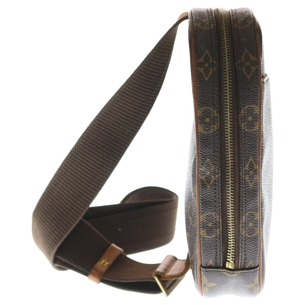 専用ルイヴィトン モノグラム ポシェットガンジュ ボディバッグ ウエストポーチ LOUIS VUITTON(ルイヴィトン) モノグラム ポシェットガンジュ ウエスト