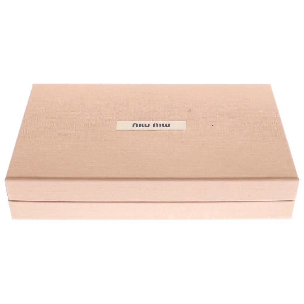 miumiu(ミュウミュウ) マテラッセ ロングウォレット 長財布 カード