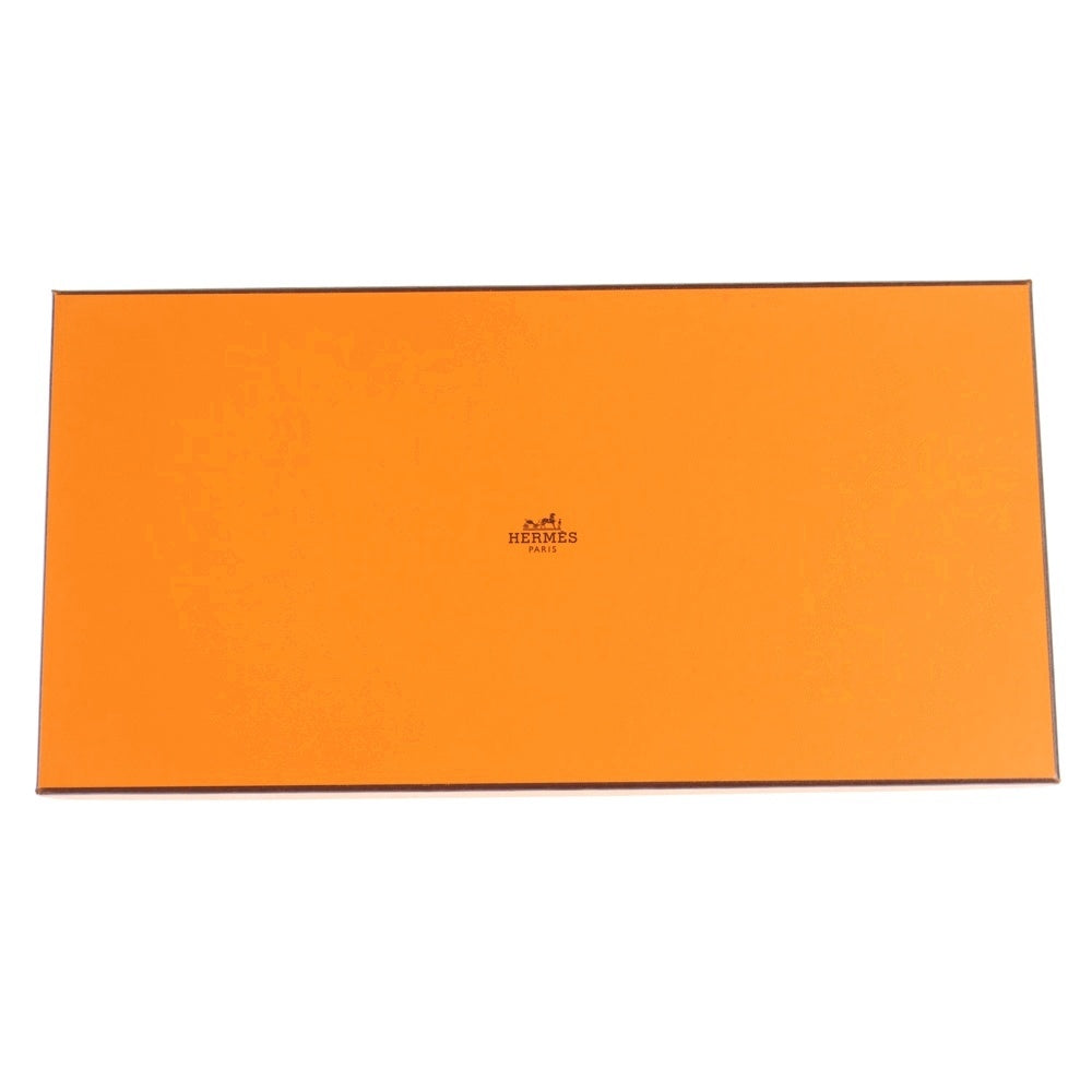 HERMES(エルメス) Hロゴ刺繍 鹿の子 クルーネック 半袖 ポケット T