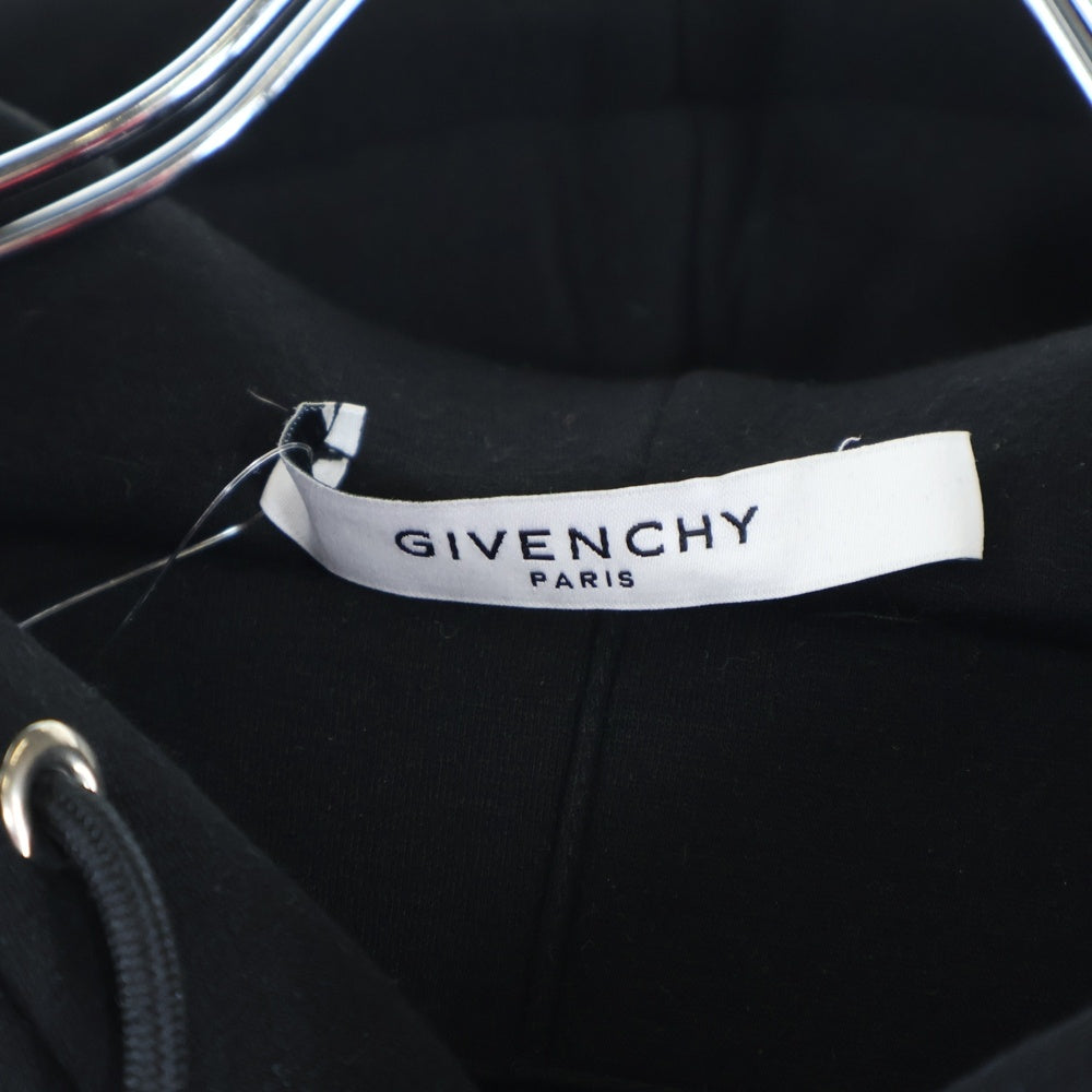 GIVENCHY(ジバンシィ) SharkPrint Neoprene hoodie サメ シャークプリント 長袖フーディー パーカー ブラック