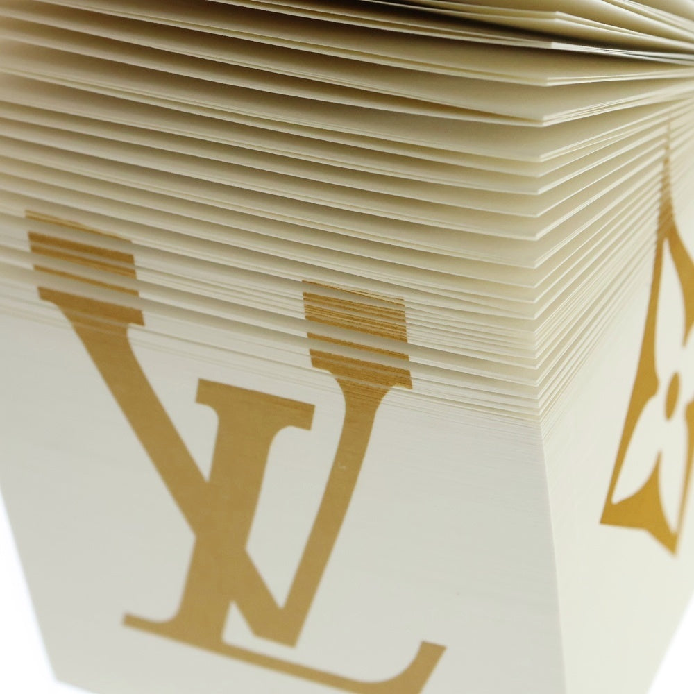 LOUIS VUITTON(ルイヴィトン) モノグラム キューブ型 ボックス メモ帳