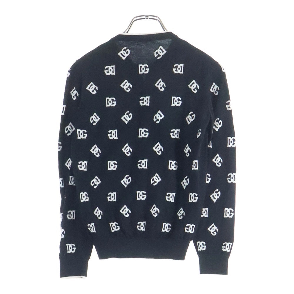 DOLCE & GABBANA(ドルチェアンドガッバーナ) ロゴ 総柄ジャガード