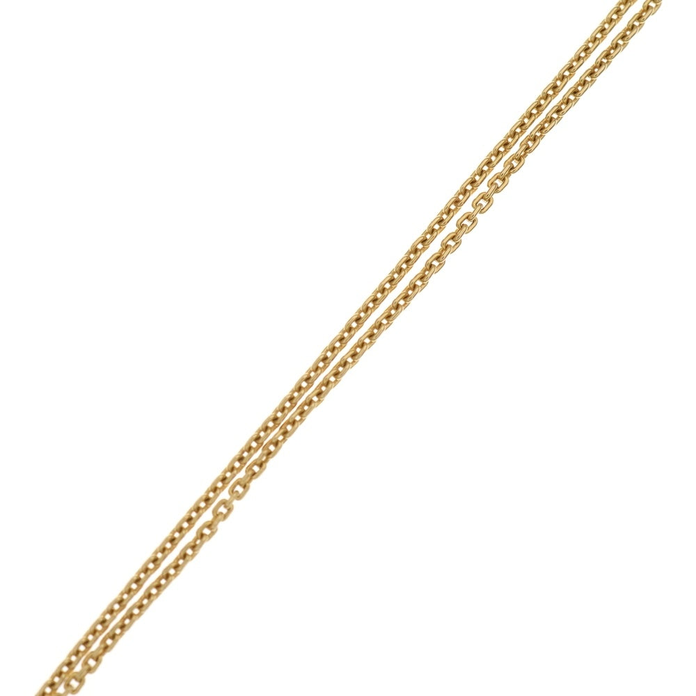 LOUIS VUITTON(ルイヴィトン) モノグラム イディール 1Pダイヤ ネックレス Au750 K18 イエローゴールド Q93280