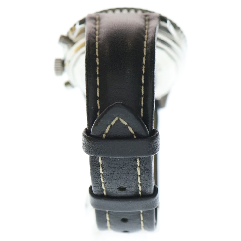 BREITLING(ブライトリング) A30022 ナビタイマー クロノグラフ 黒文字盤 SS×革/AT ステンレス 自動巻き 腕時計