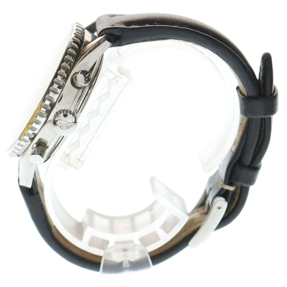 BREITLING(ブライトリング) A30022 ナビタイマー クロノグラフ 黒文字盤 SS×革/AT ステンレス 自動巻き 腕時計