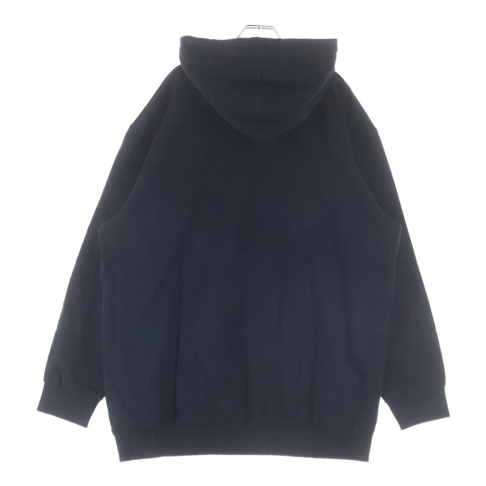 CELINE(セリーヌ) スタッズ ロゴプリント オーバーサイズ プルオーバー スウェットパーカー フーディー ブラック 2Y701670Q