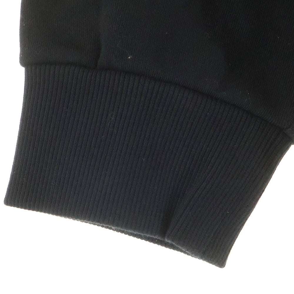 CELINE(セリーヌ) スタッズ ロゴプリント オーバーサイズ プルオーバー スウェットパーカー フーディー ブラック 2Y701670Q