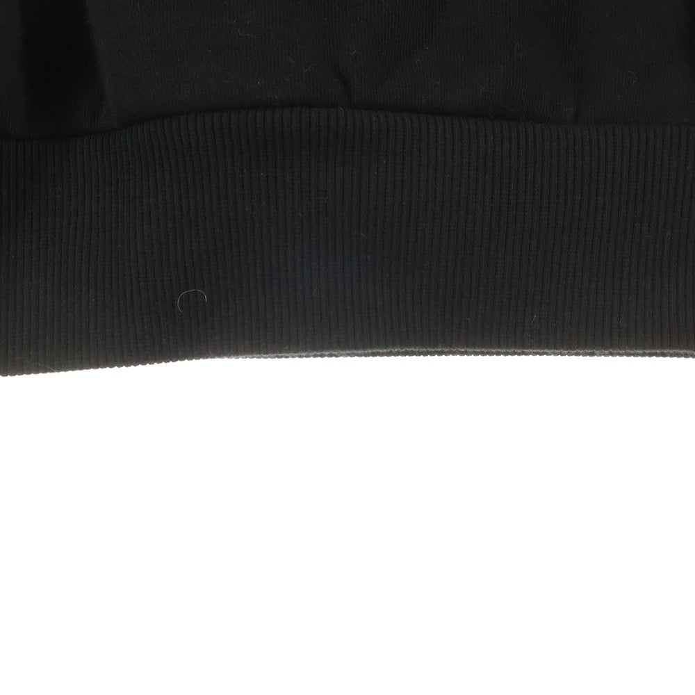 CELINE(セリーヌ) スタッズ ロゴプリント オーバーサイズ プルオーバー スウェットパーカー フーディー ブラック 2Y701670Q