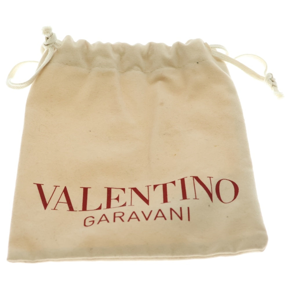 VALENTINO(ヴァレンティノ) Vロゴ シグネチャー メタル×スワロフスキー ブレスレット バングル メタル レディース