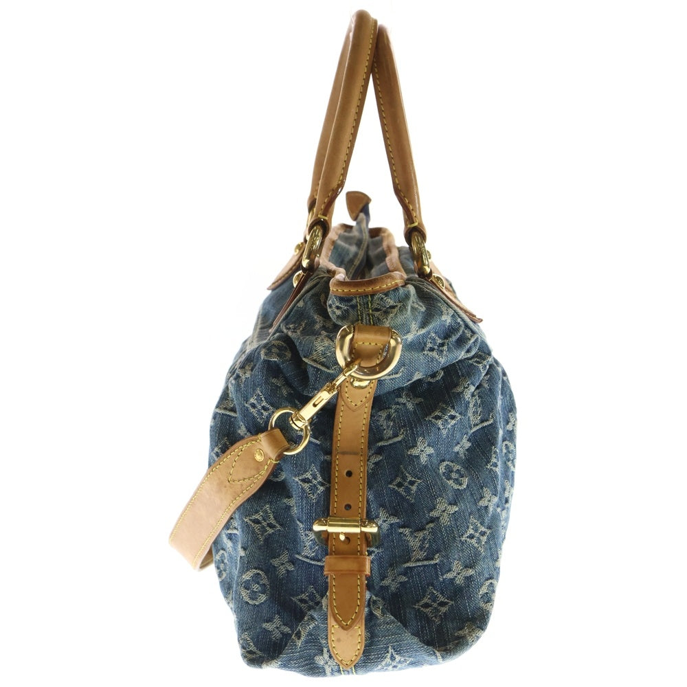 LOUIS VUITTON(ルイヴィトン) モノグラムデニム ネオカヴィGM レザー