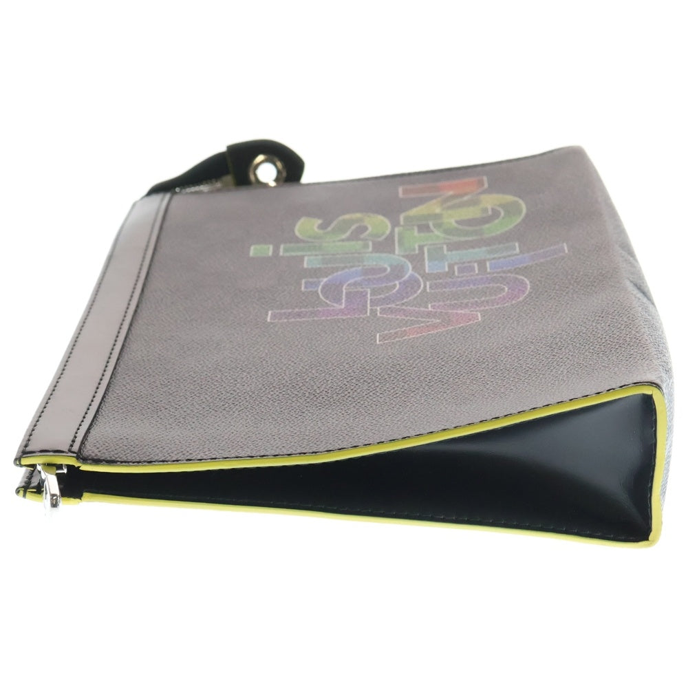 LOUIS VUITTON(ルイヴィトン) ダミエグラフィットリンク ポシェットヴォワヤージュ MM クラッチ セカンドバッグ シルバー金具 ブラック N60307 レディース