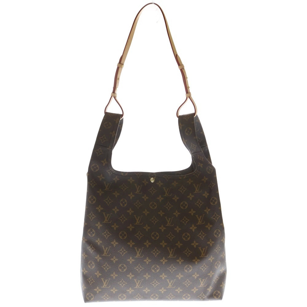 LOUIS VUITTON(ルイヴィトン) アトランティス GM モノグラム PVC レザー ハンド ショルダーバッグ ゴールド金具 ブラウン M46817 レディース